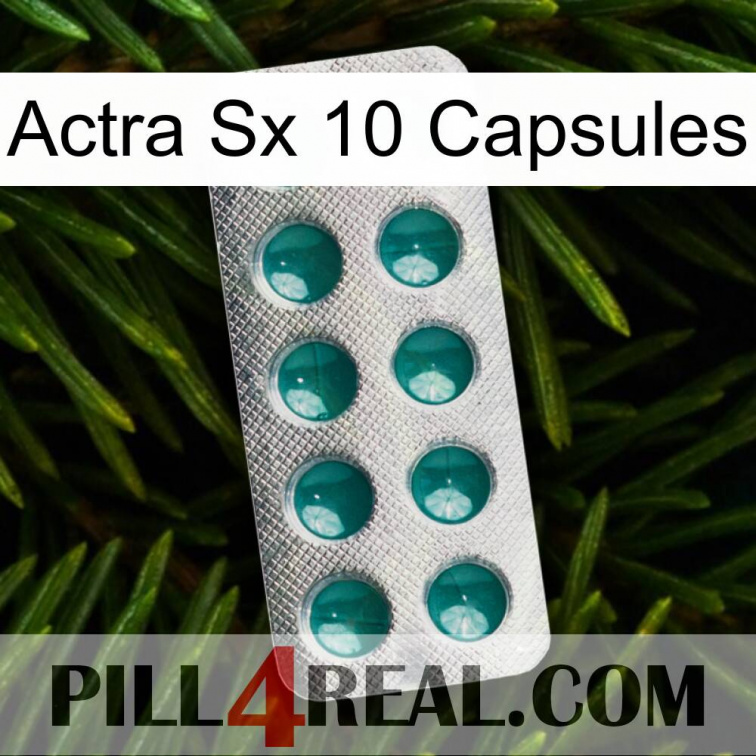 Actra Sx 10 Capsules dapoxetine1